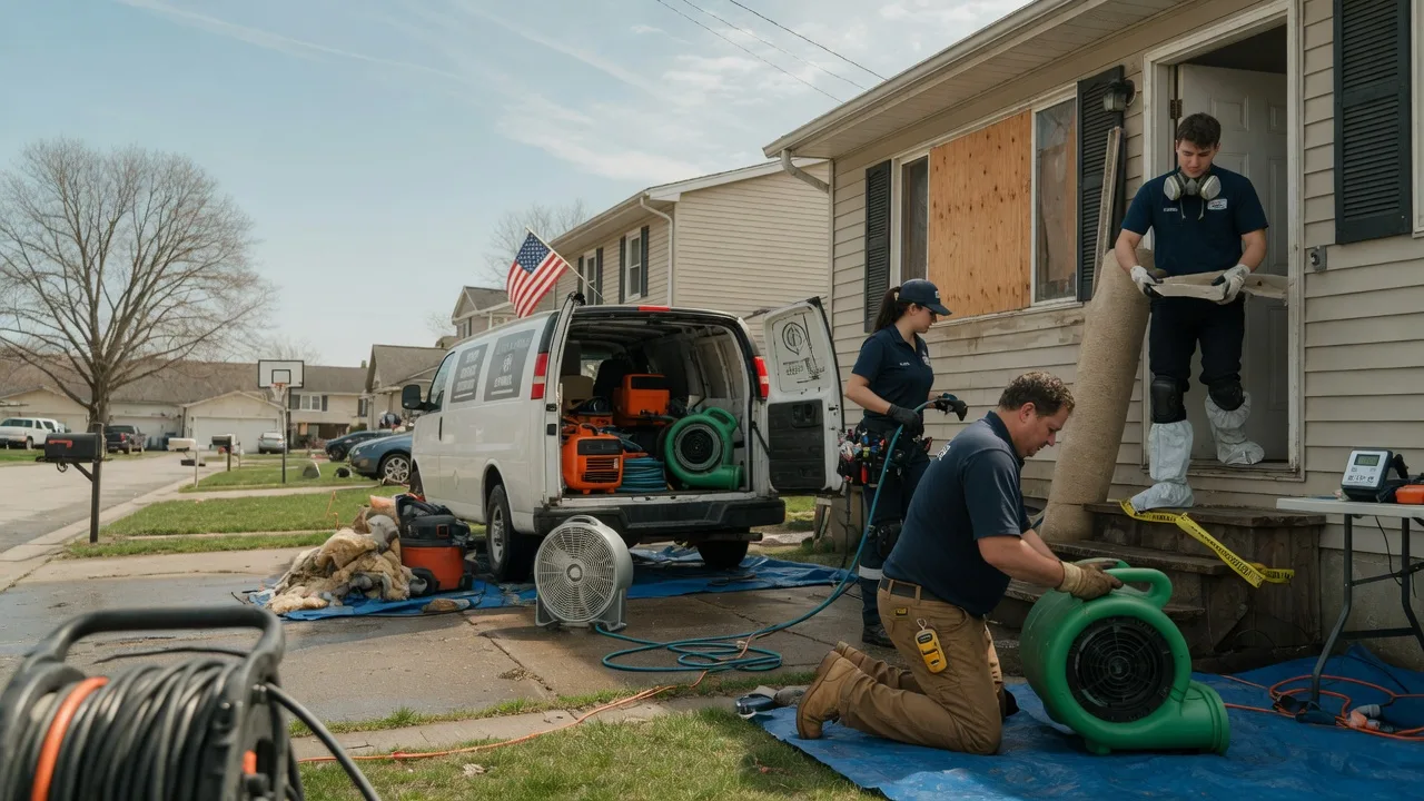 Water Damage Restoration in Wyoming, MN near me